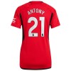 Maillot de Supporter Manchester United Antony 21 Domicile 2023-24 Pour Femme